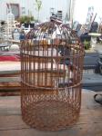 1826 · ORNAMENTAL METAL BIRD CAGE H-6