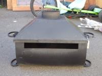 1847 · LIDDED METAL FIRE PIT WITH GRA