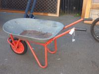 1852 · LIGHT WEIGHT METAL WHEELBARROW