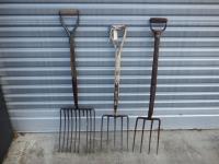 1864 · 3 POTATO FORKS