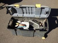 1889 · STANLEY TOOL CASE WITH TROWELS
