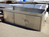 1942 · STAINLESS STEEL 3 DRAWER CABIN