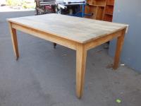 HARDWOOD KITCHEN TABLE H-78 L-