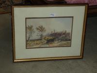 966 · ENGLISH WATERCOLOUR FEATURING