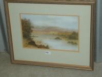 968 · WATERCOLOUR 'MISTY VALLEY SCEN