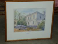 972 · R. DIXON WATERCOLOUR 'ARCHITEC