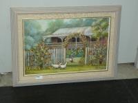 974 · JUDY FORD OIL 'COTTAGE GARDEN'