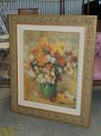 980 · LARGE GILT FRAMED STILL LIFE P