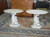997 · PAIR OF ITALIAN CHERUB SIDE TA