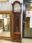 1001 · ENGLISH OAK LONG CASED CLOCK W