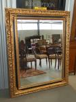 1004 · LARGE GILT FRAMED BEVELLED WAL