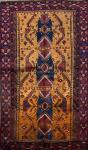 1037 · A TRIBAL AFGHAN TURKOMAN RUG 1