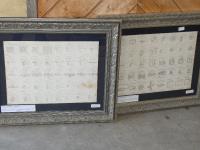 2 ORIGINAL HAND DRAWN PASTE JE