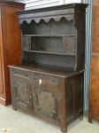 1062 · EARLY OAK PANELLED COTTAGE DRE
