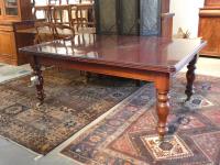 1087 · VICTORIAN MAHOGANY 3 LEAF EXTE