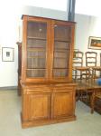 1092 · LARGE MAHOGANY LIBRARY BOOKCAS