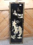 1127 · CHINESE LACQUERED INLAID PANEL