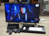 1177 · SONY BLU RAY PLAYER & DVD PLAY