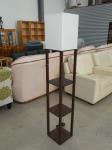 1187 · WOODGRAIN BASE LAMP H-160 CM