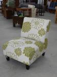 1206 · FABRIC UPHOLSTERED BEDROOM CHA