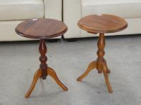 1211 · PAIR OF BLACKWOOD OCCASIONAL W