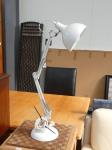 1244 · WHITE ADJUSTABLE TABLE LAMP