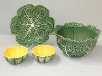 Cabbage Leaf Portuguese Bowl (