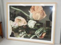 54 · FRAMED GICLEE PRINT OF POPPIES