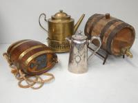 Oak Cask, Brass Kettle & A Por