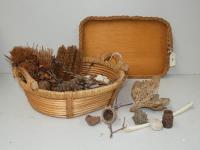 Serving Tray & A Basket Contai