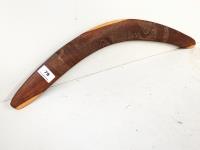 Late 1960'S Carved Boomerang,