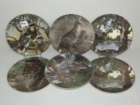 6 ROYAL DOULTON CABINET PLATES