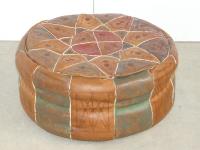 93 · PATCHWORK LEATHER MOROCCAN FOO