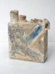 Art Pottery Dual Sided Sculptu