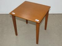 Teak Square Top Occasional Tab