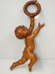 Carved Wooden Puti - As Is L-4