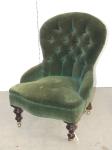 133 · VICTORIAN LADIES CHAIR WITH GR