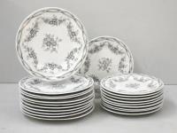 11 Victorian Stoneware Dinner