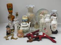 2 Boxes Of Vintage Glass & Chi