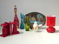 Box Of Retro Items Including U