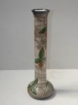 Handpainted Tubular Ceramic Va