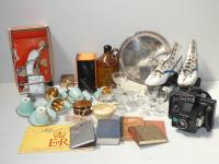 2 Boxes With China, Glass, Rol