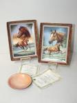 2 Horse Collector Plates & An