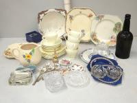 2 Boxes Of China & Glass & An