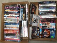 2 Boxes Of Dvd'S Etc