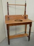Pine & Blackwood Wash Stand H-