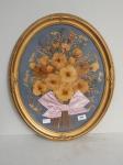 Gilt Framed Dried Floral Arran