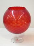 Large Red & Yellow Fish Bowl G
