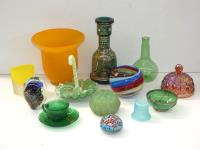 Box Of Vintage Glassware