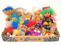 Collection Of Troll Style Dolls